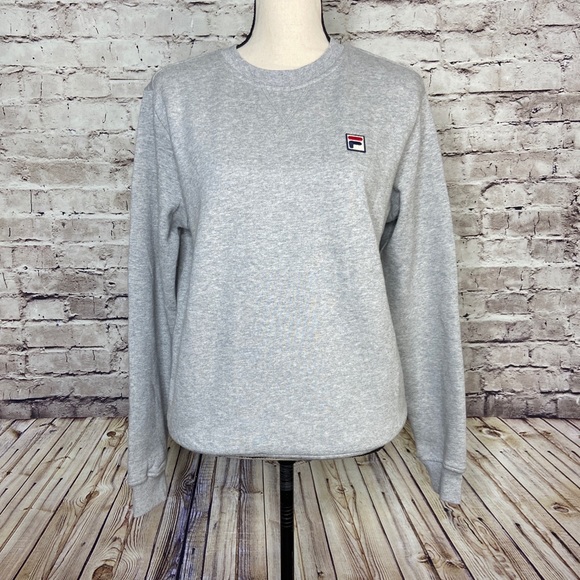 fila women's grey sweatshirt